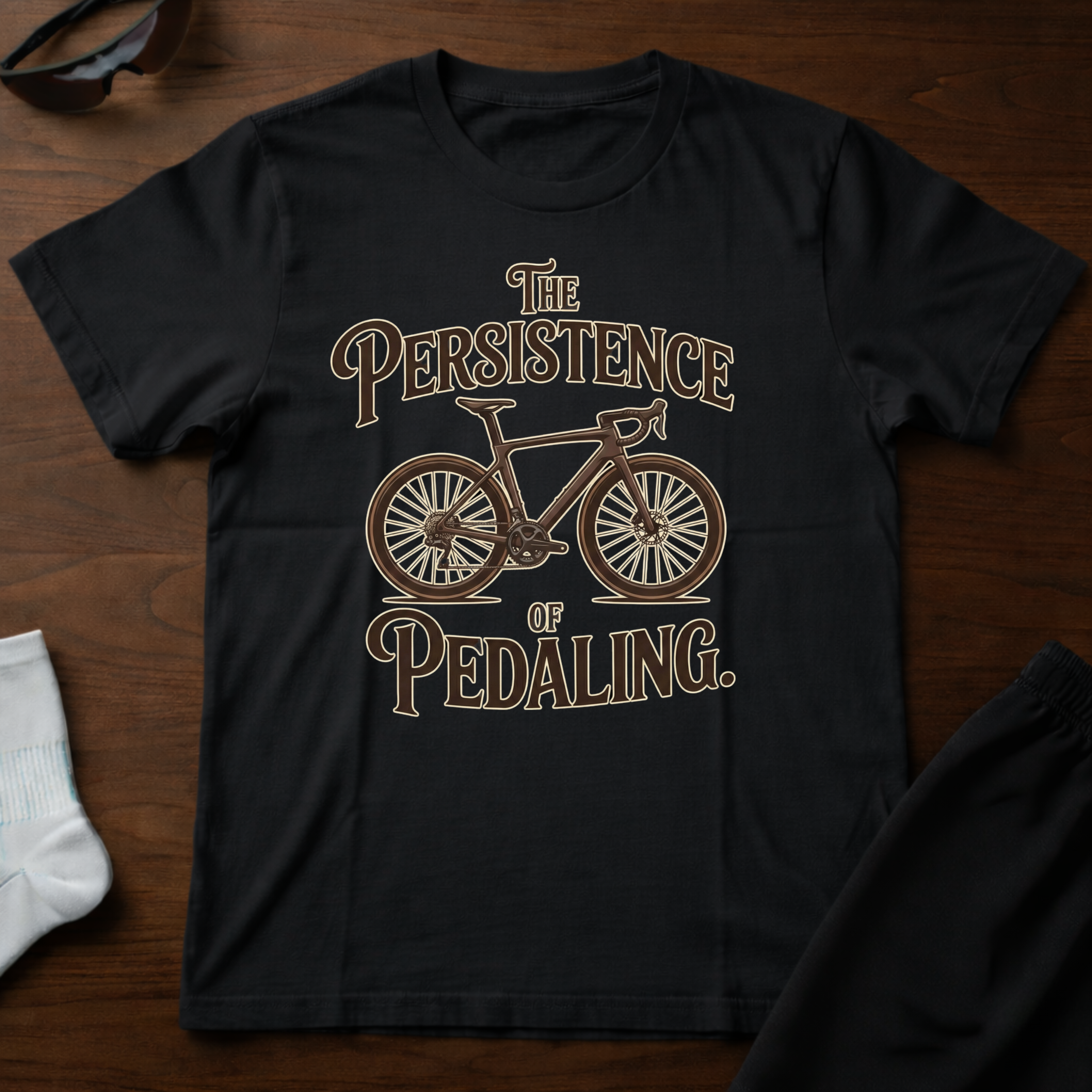 The Persistence Of Pedaling Tee