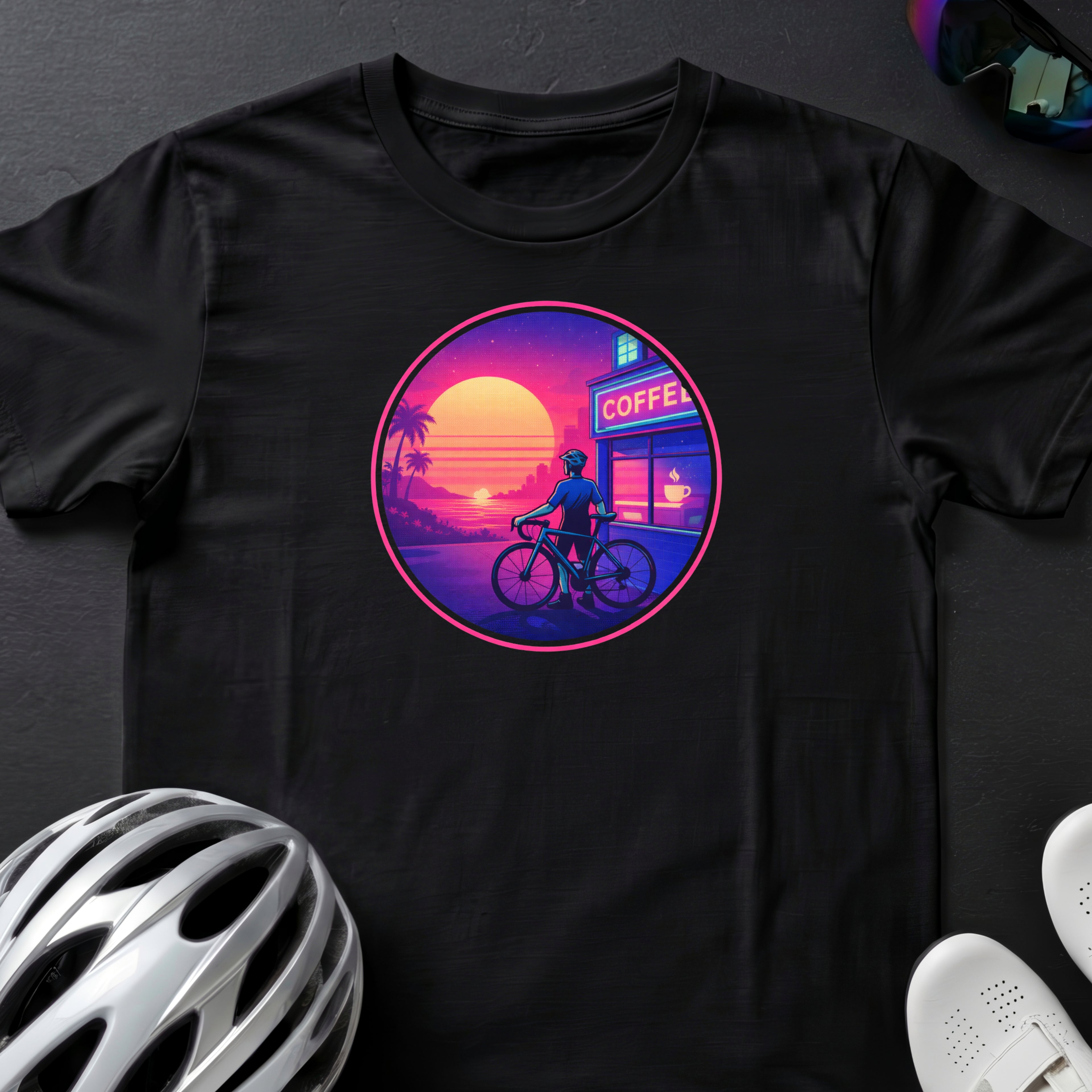SUNSET NEON TEE