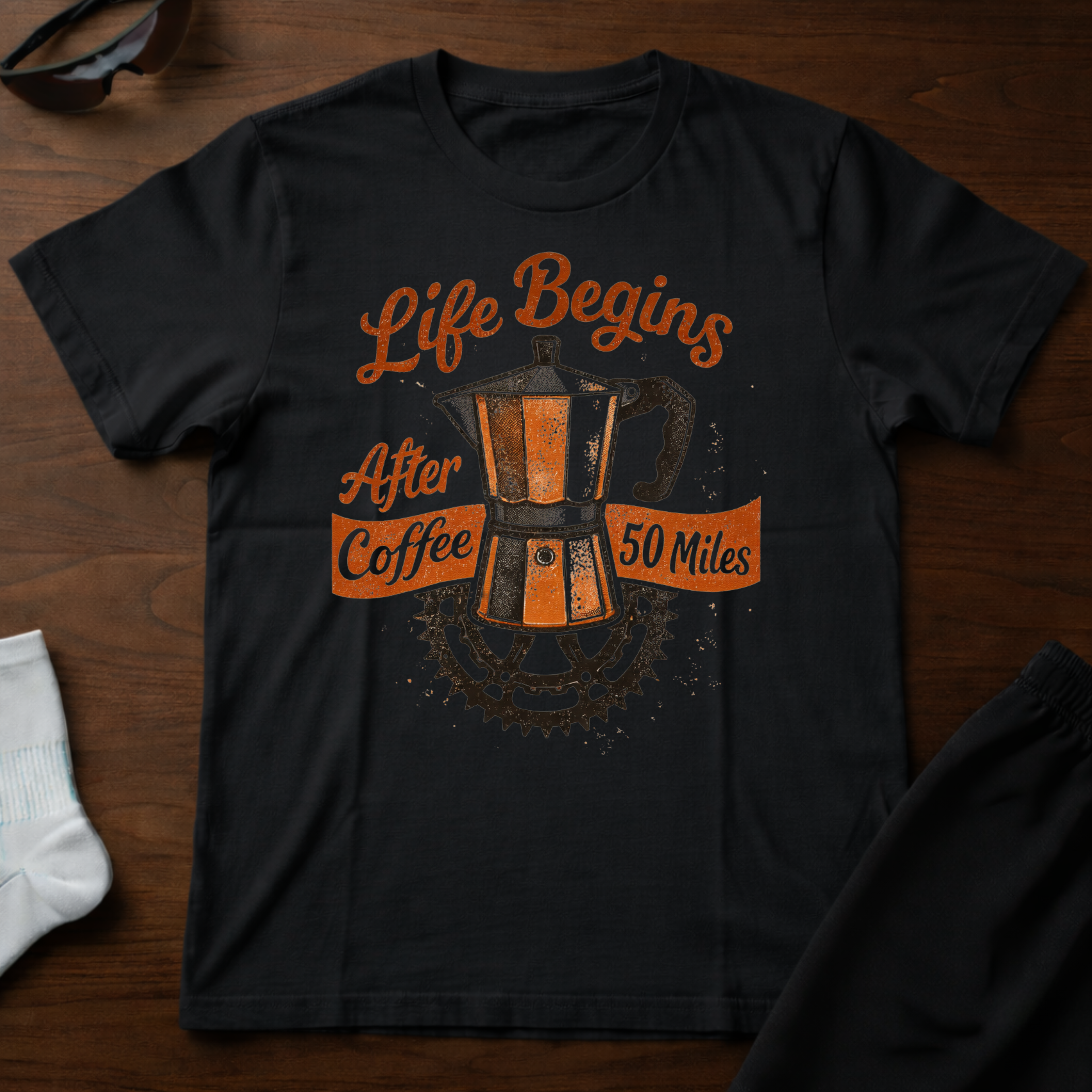 Coffee 50 Miles Tee