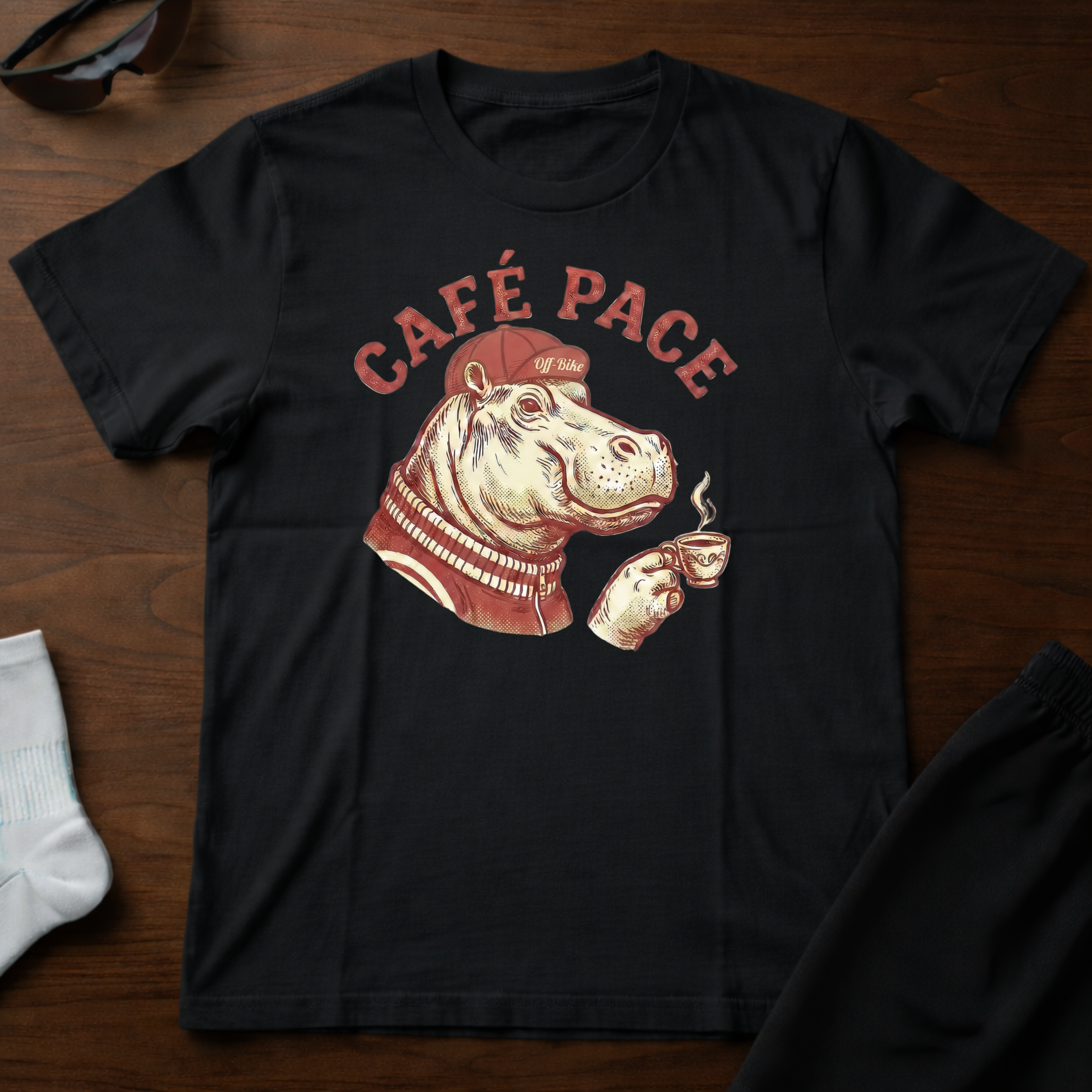 Vintage Chill Hippo Tee