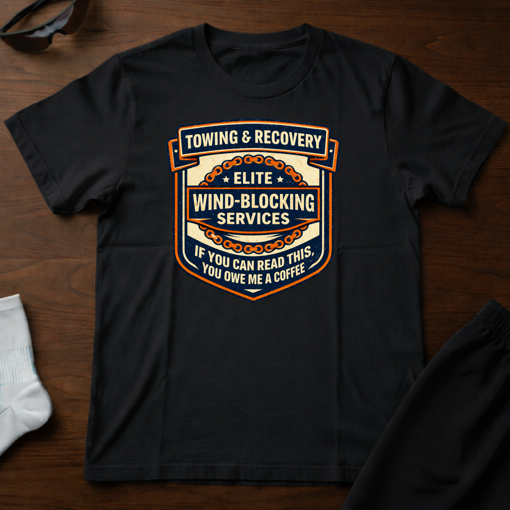 Wind-Blocking Services Tee