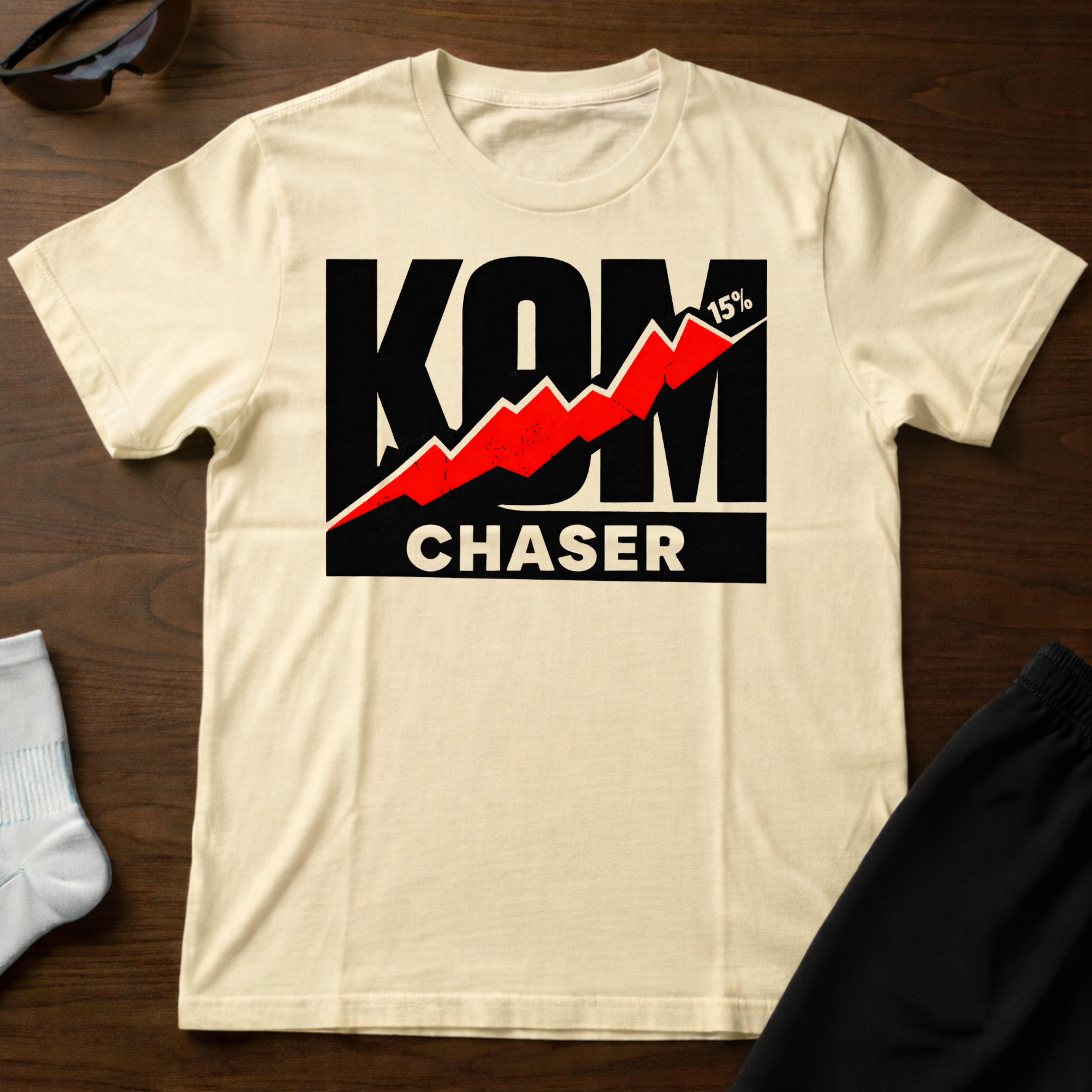 15% KOM Chaser Tee