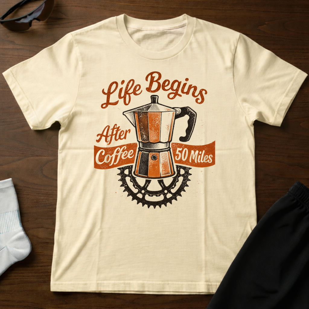 Coffee 50 Miles Tee