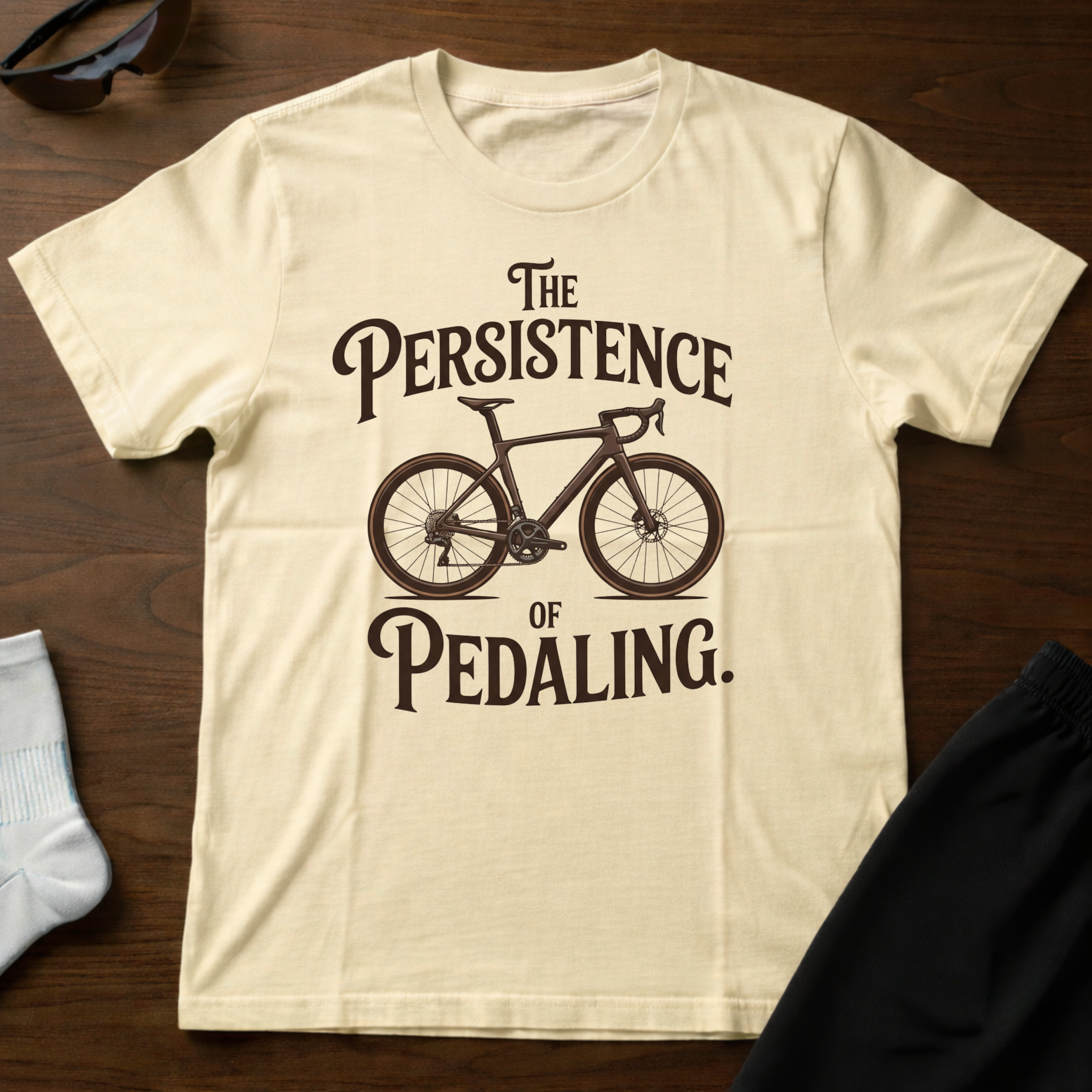 The Persistence Of Pedaling Tee