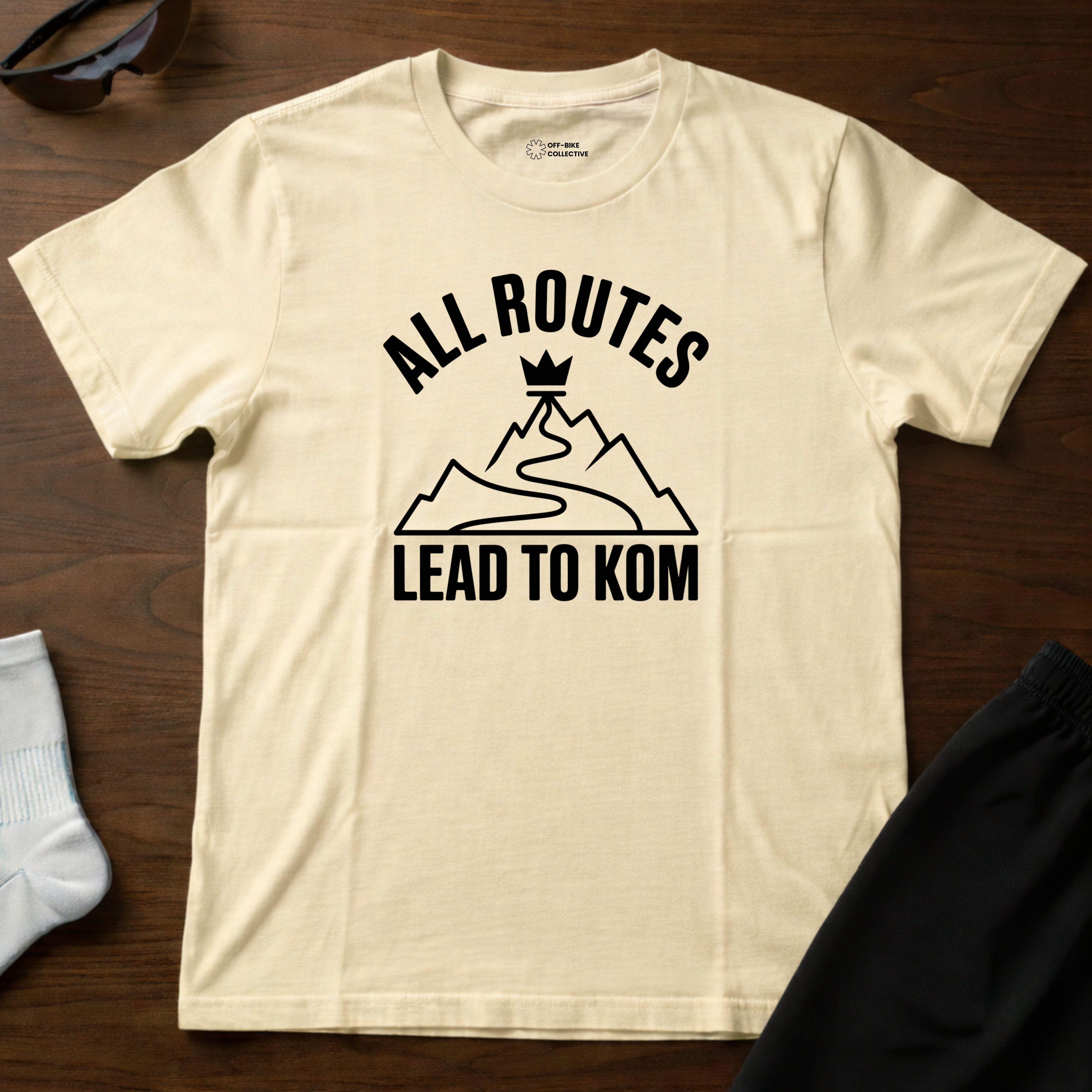 All Routes Lead To KOM Tee
