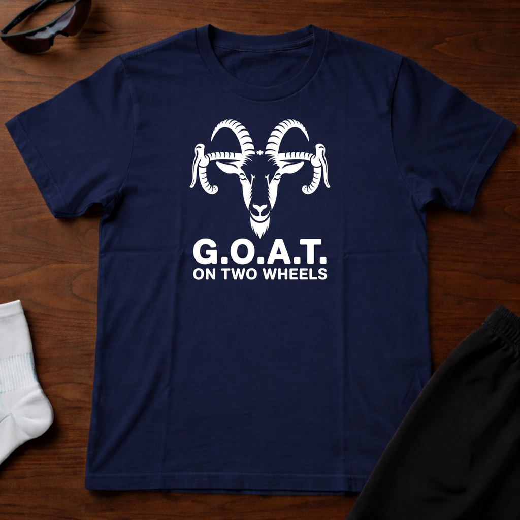 GOAT On Two Wheels Tee