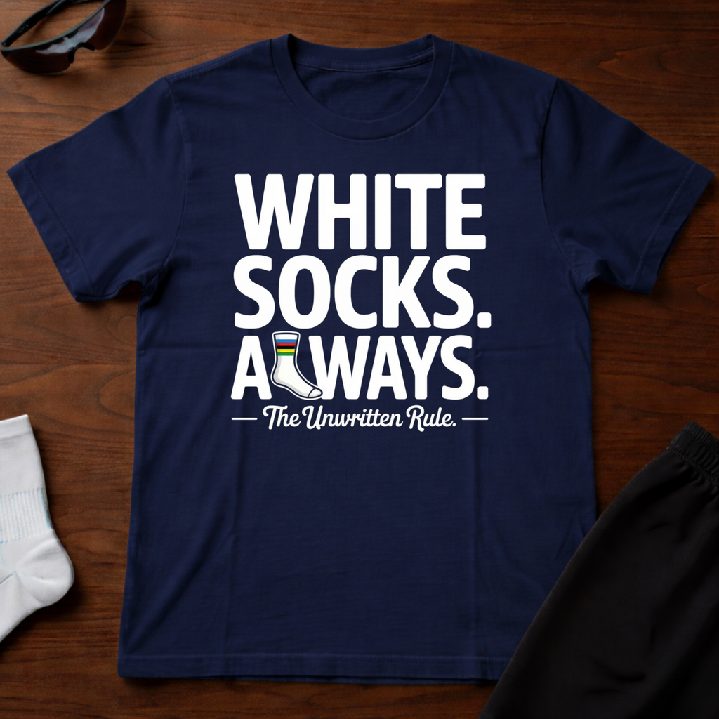 White Socks Always. Tee