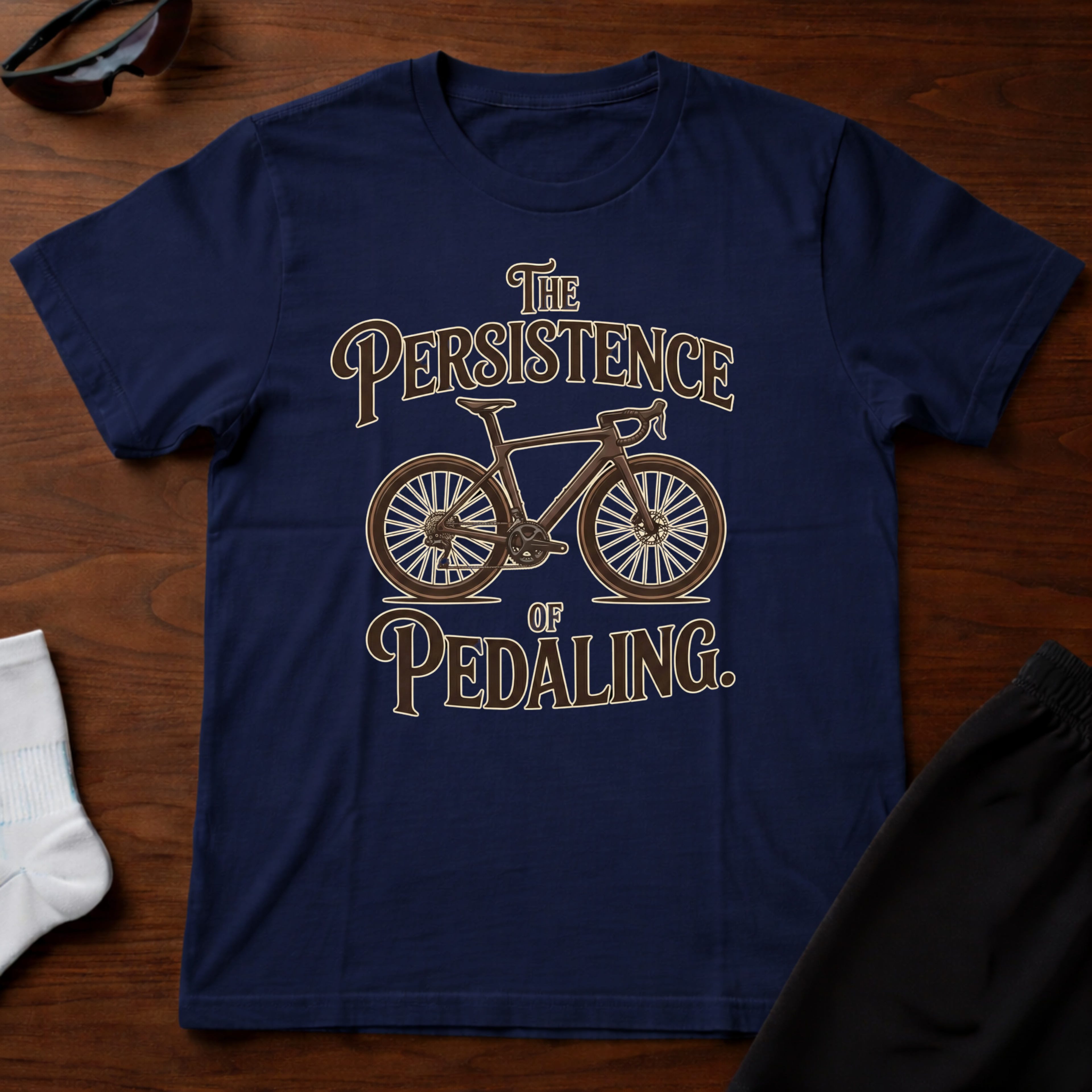 The Persistence Of Pedaling Tee