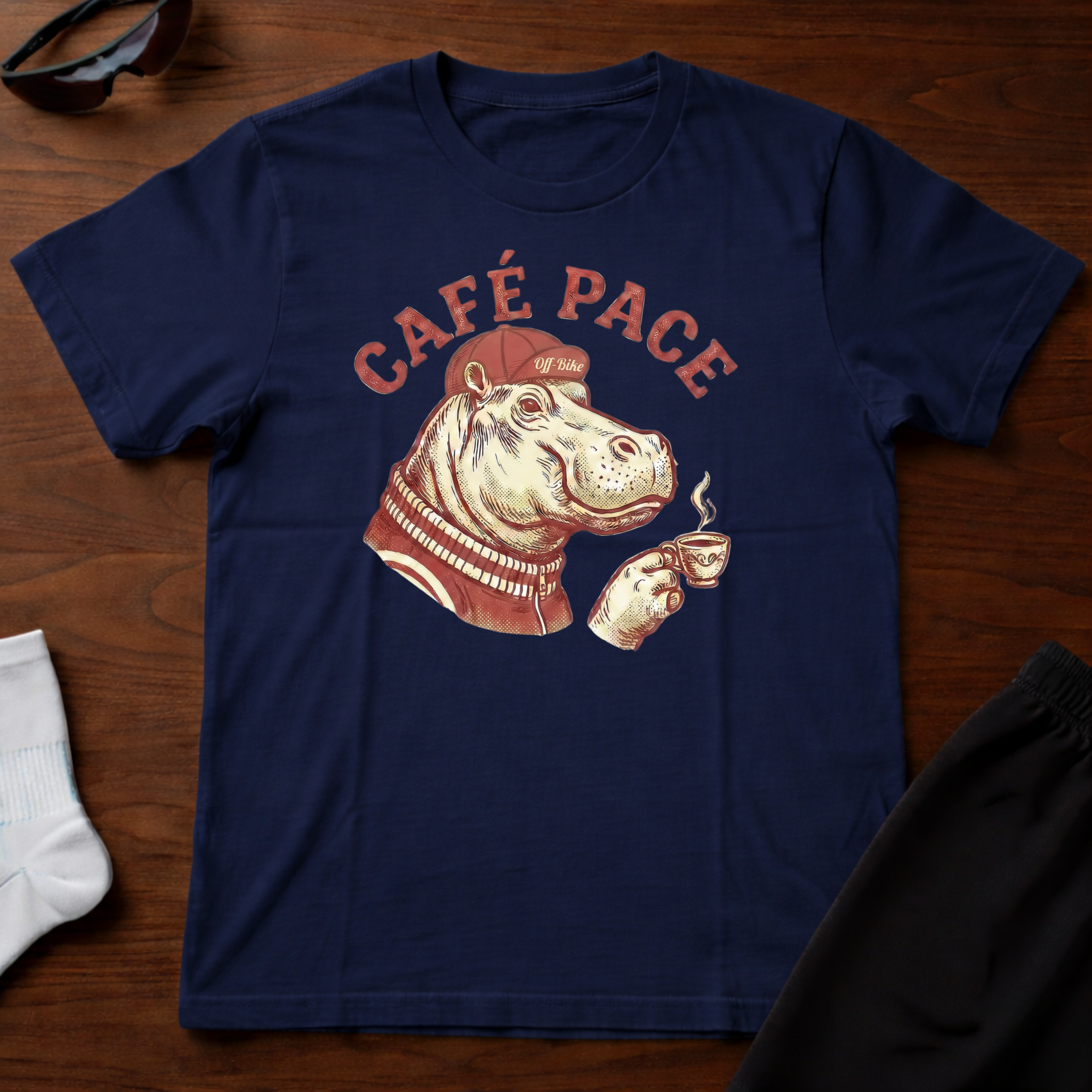 Vintage Chill Hippo Tee