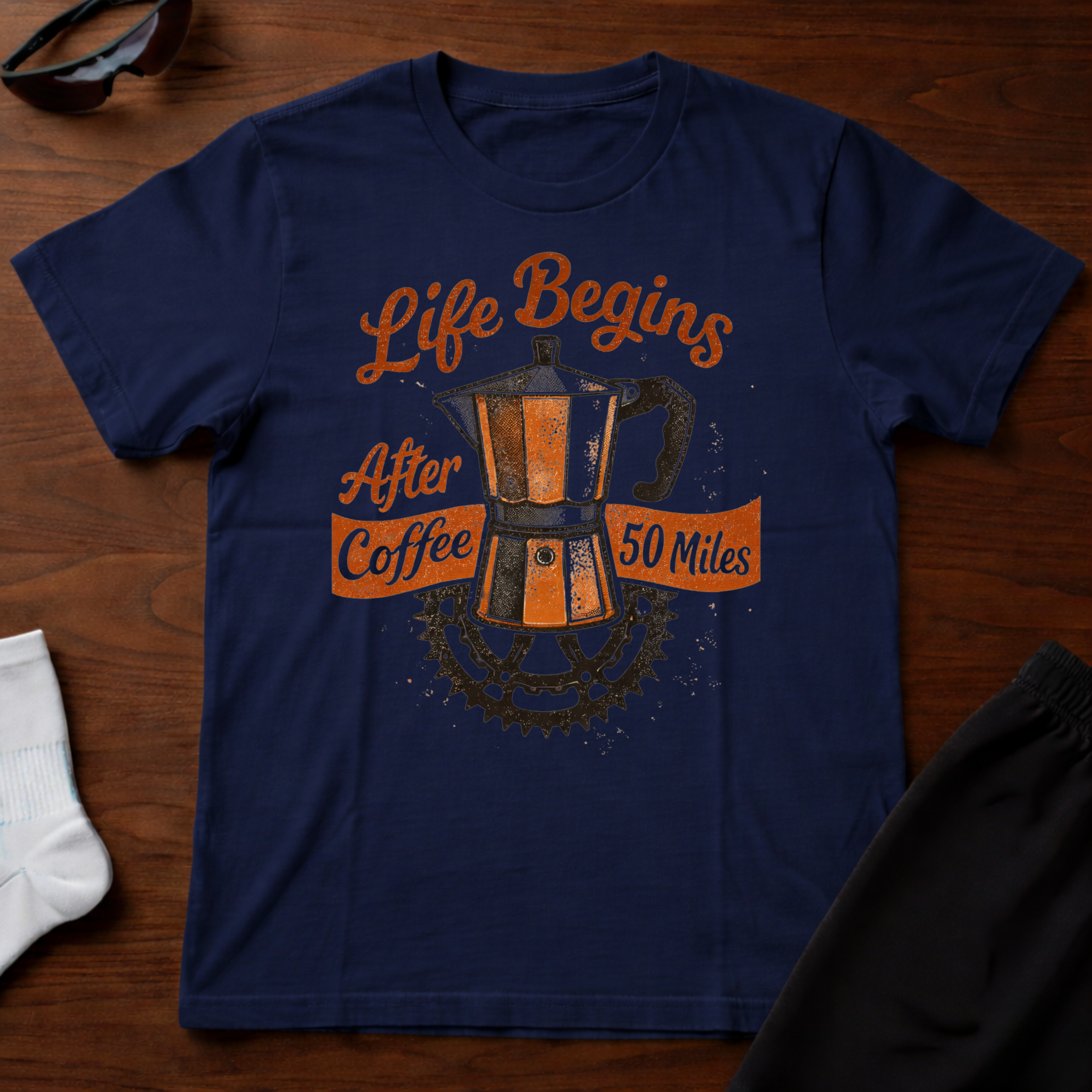 Coffee 50 Miles Tee