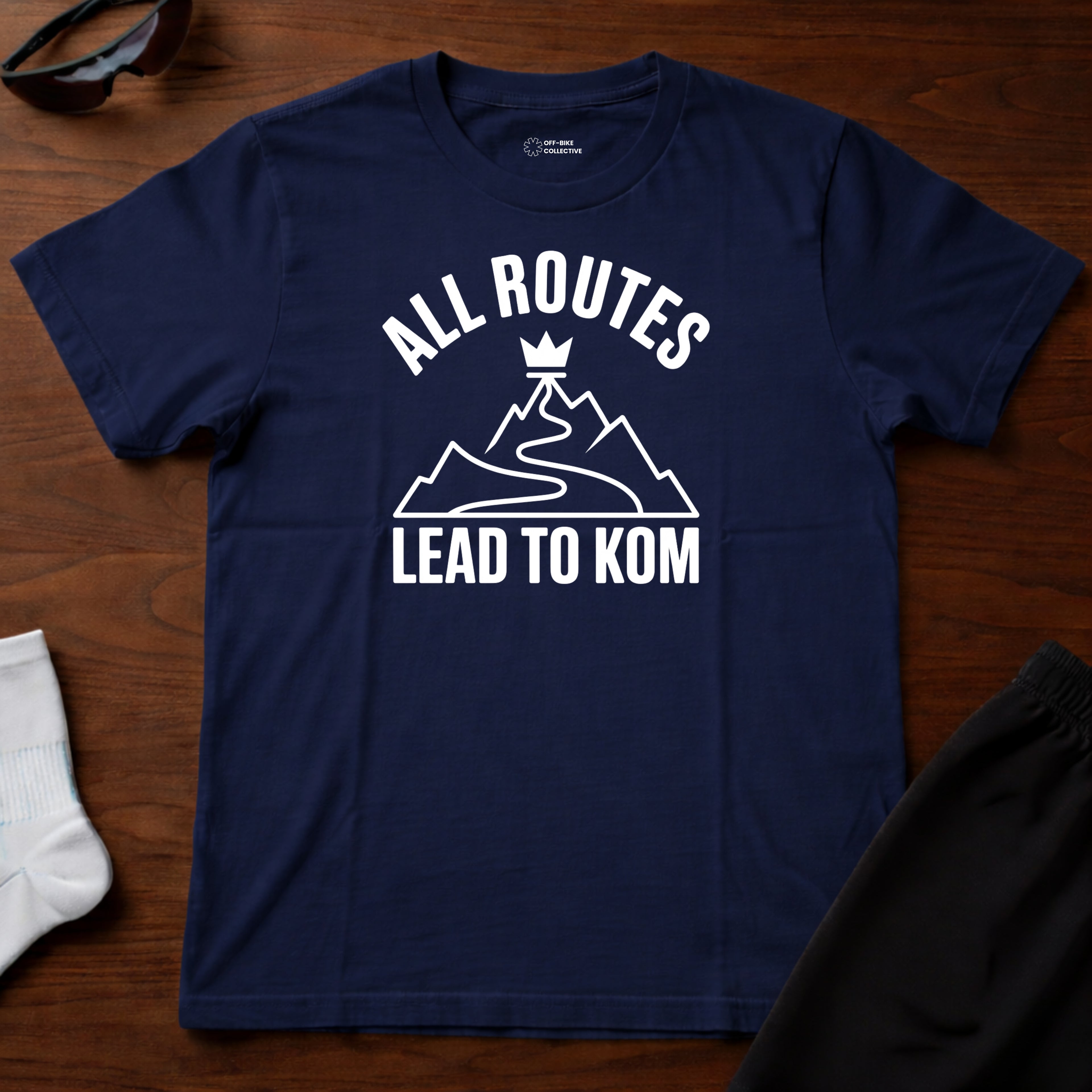 All Routes Lead To KOM Tee