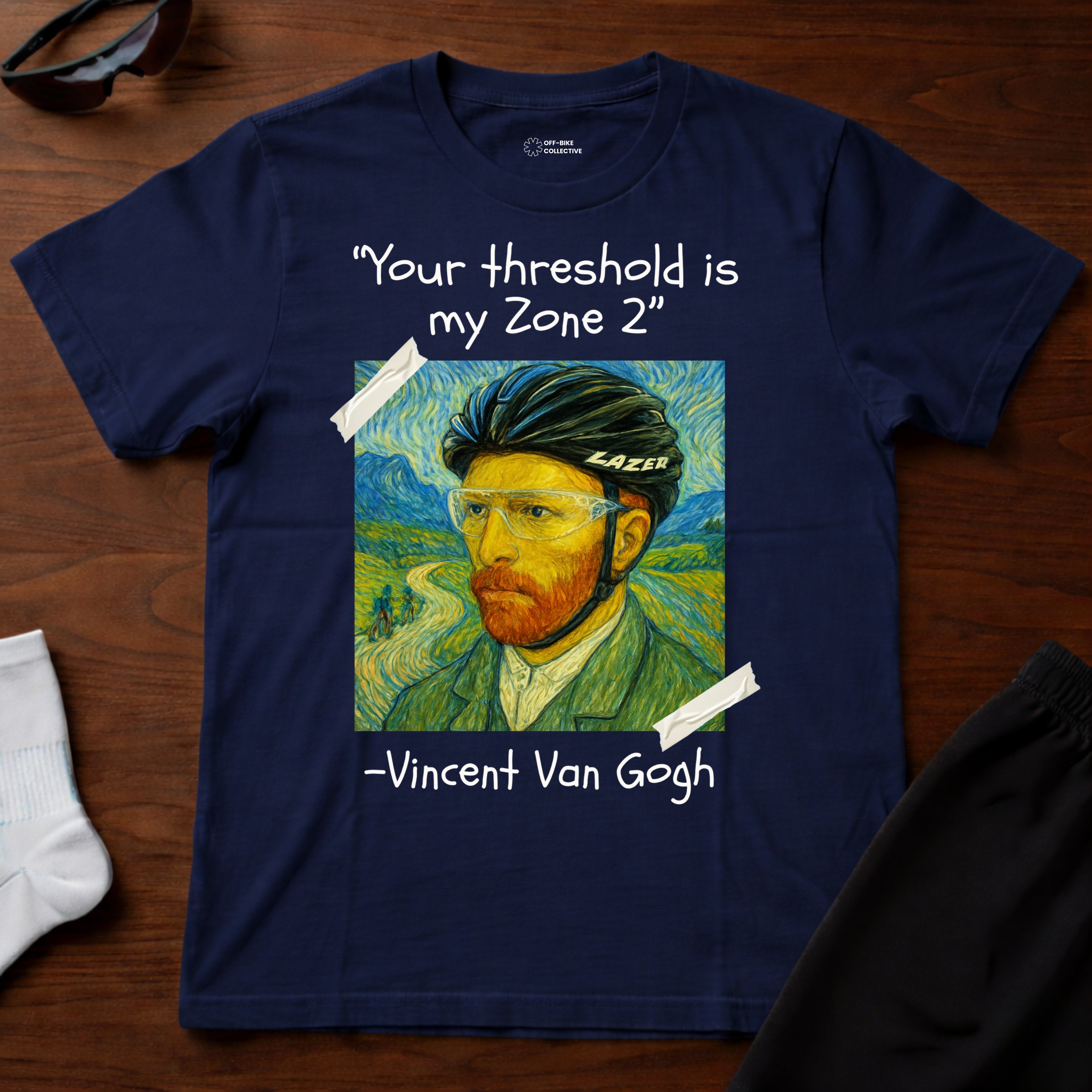 Van Gogh The Cyclist Tee