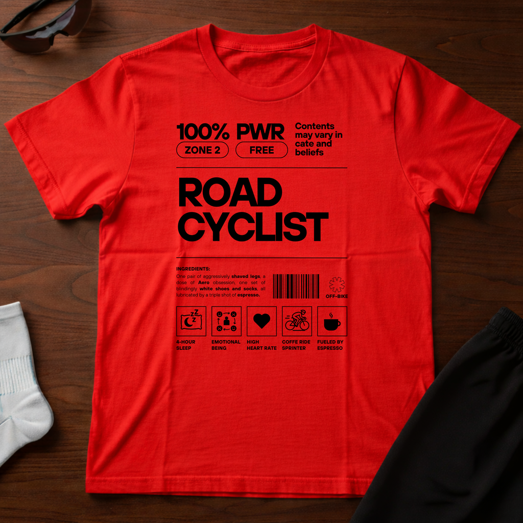 100% Road Cyclist Tee