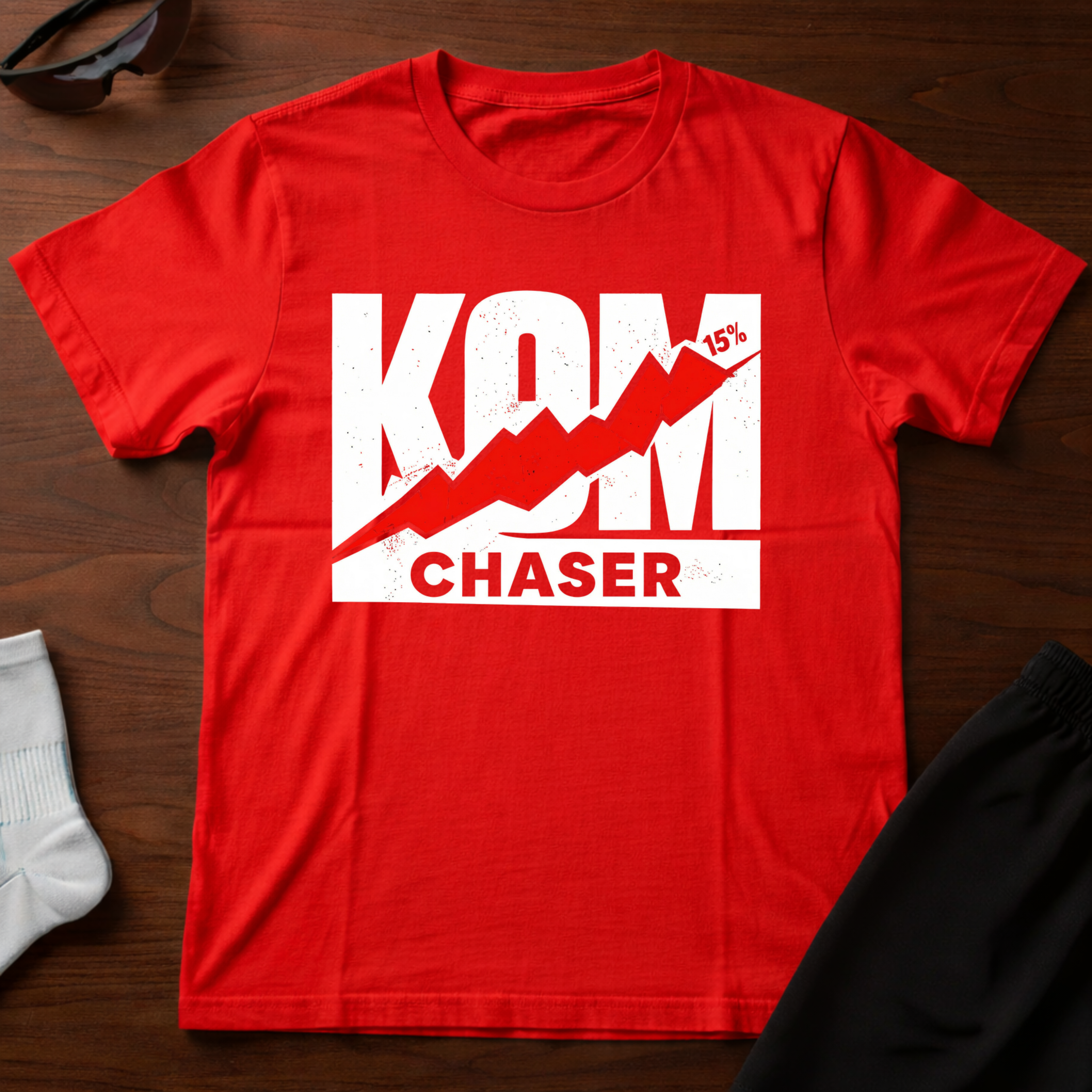 15% KOM Chaser Tee