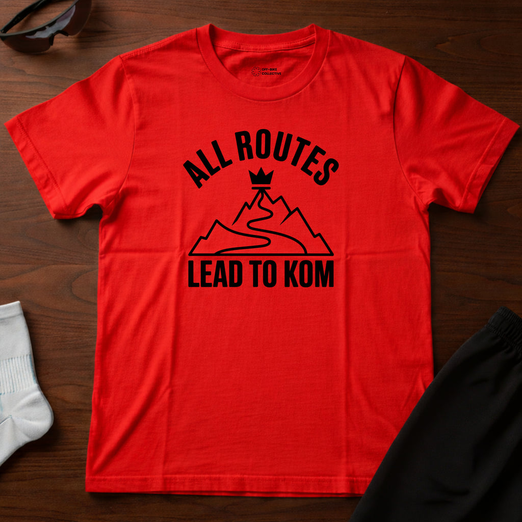 All Routes Lead To KOM Tee
