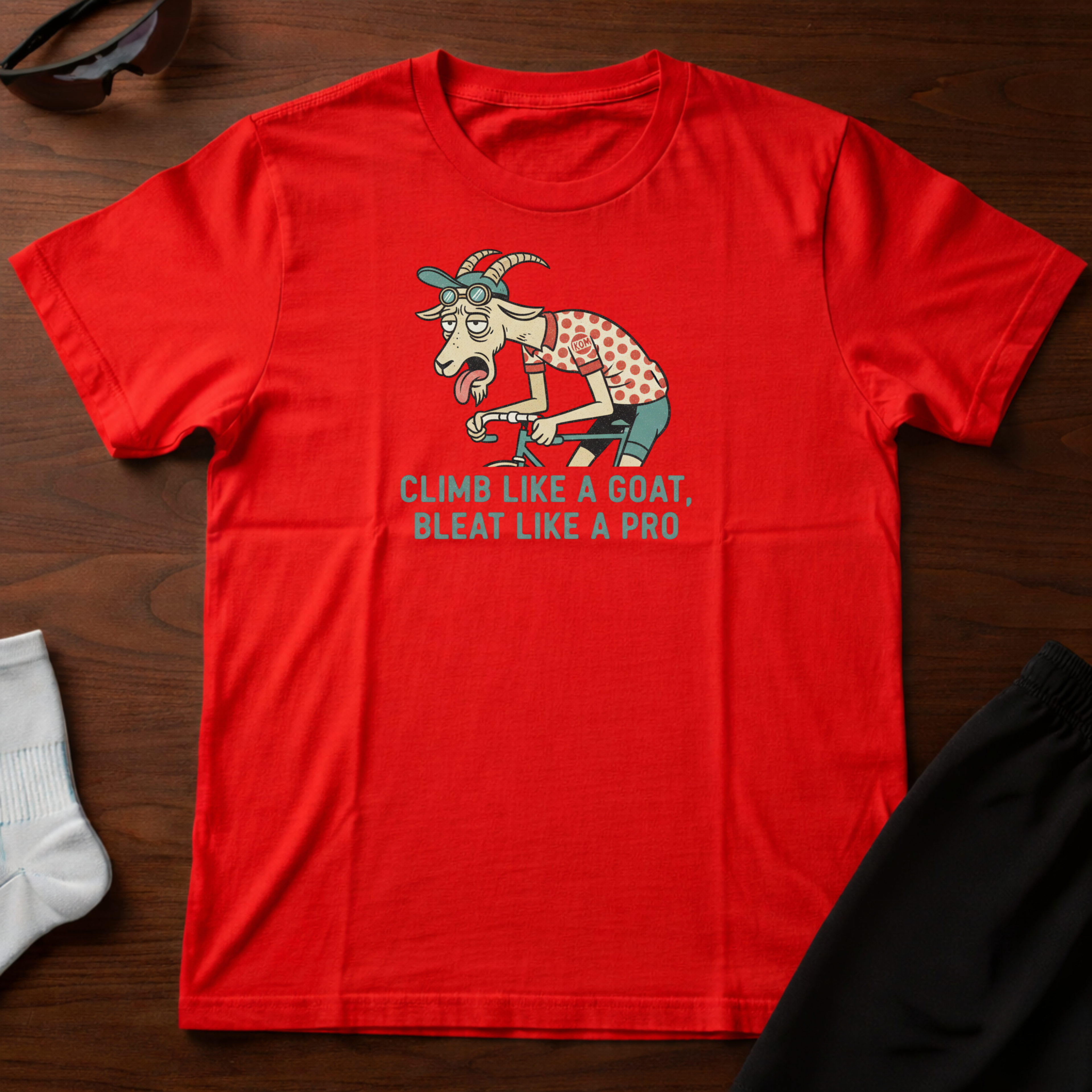 Climb Like A GOAT Tee
