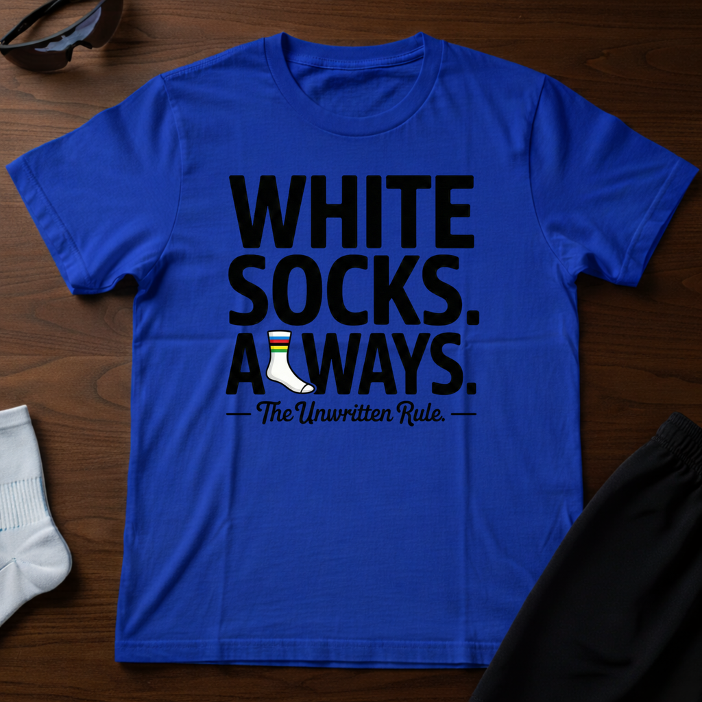 White Socks Always. Tee