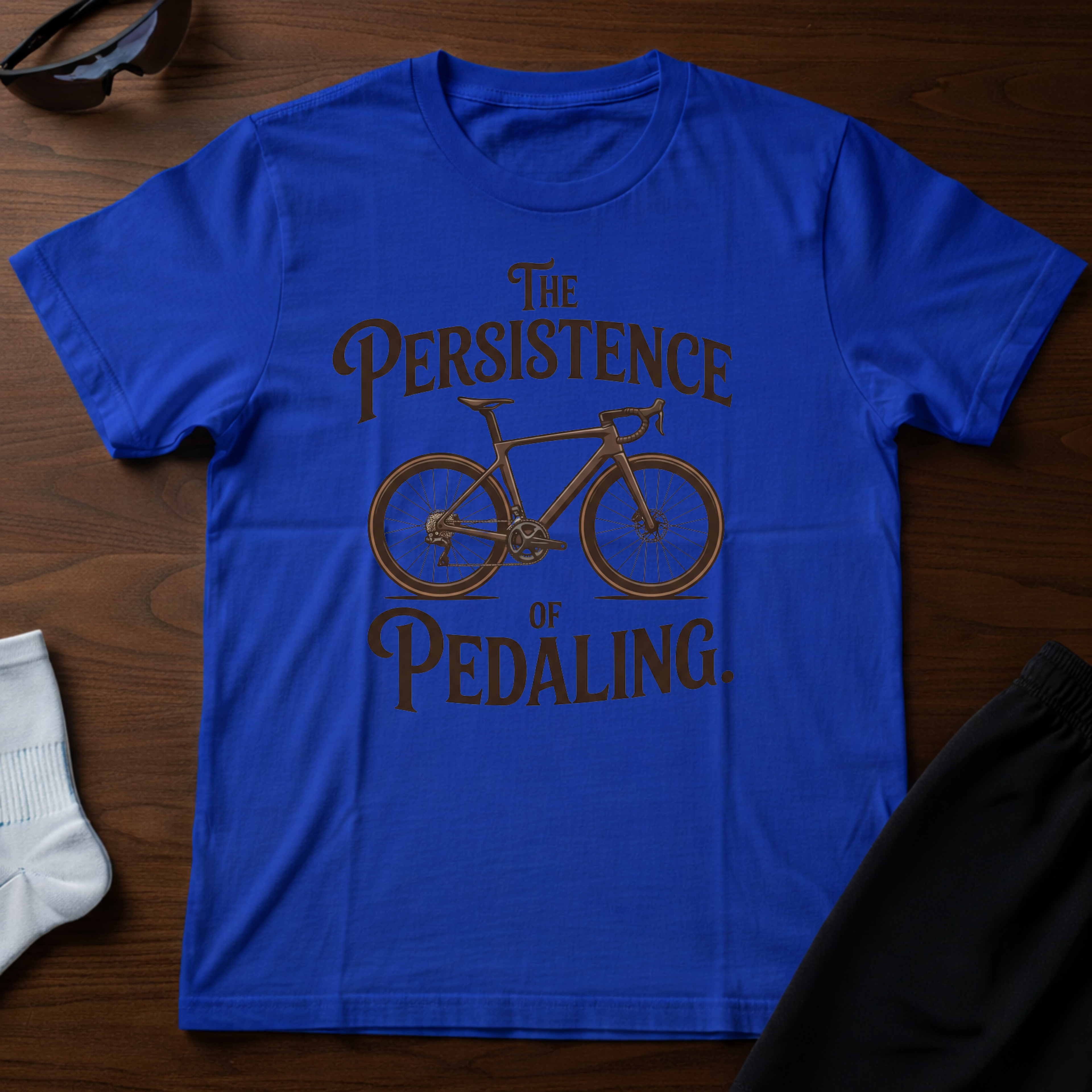 The Persistence Of Pedaling Tee