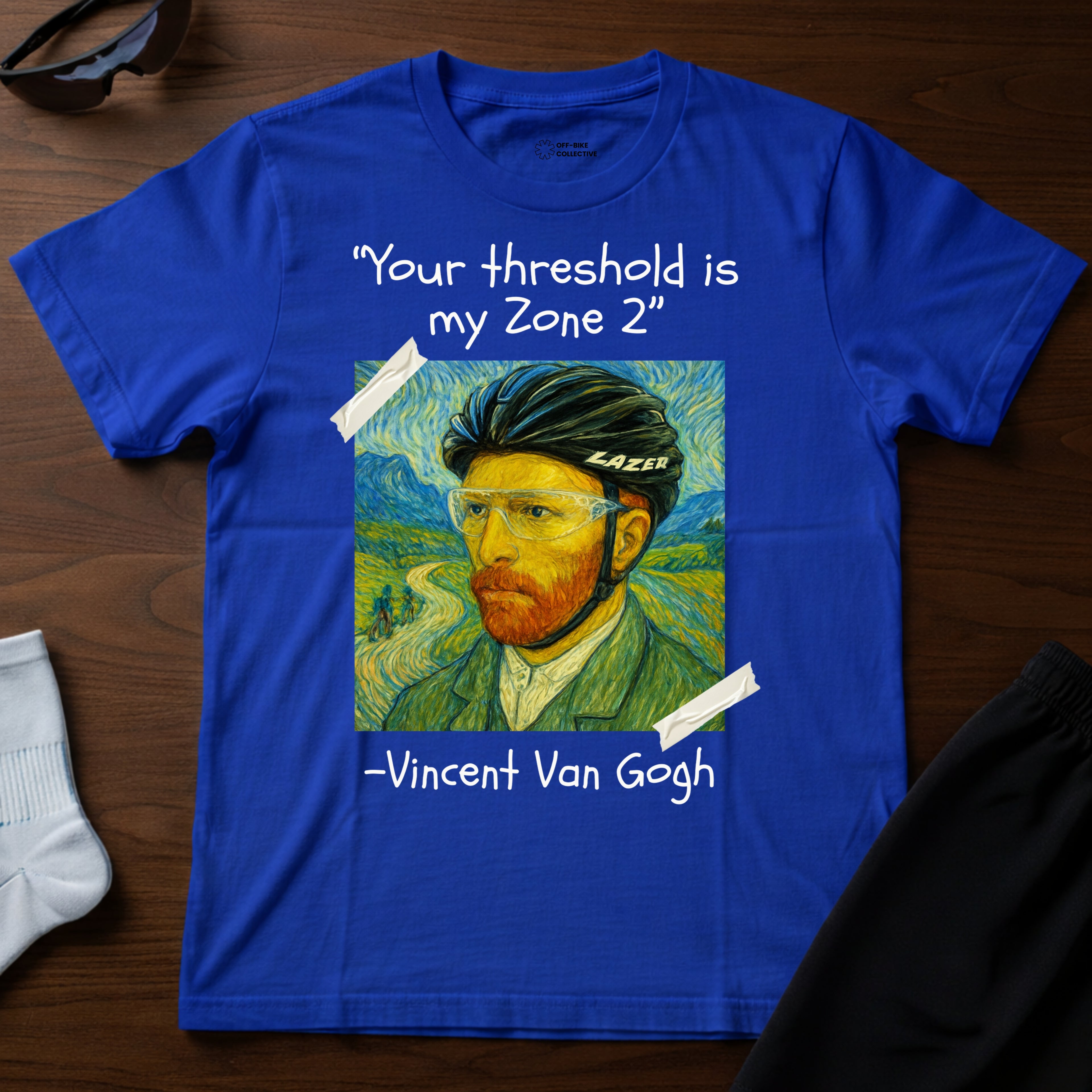 Van Gogh The Cyclist Tee