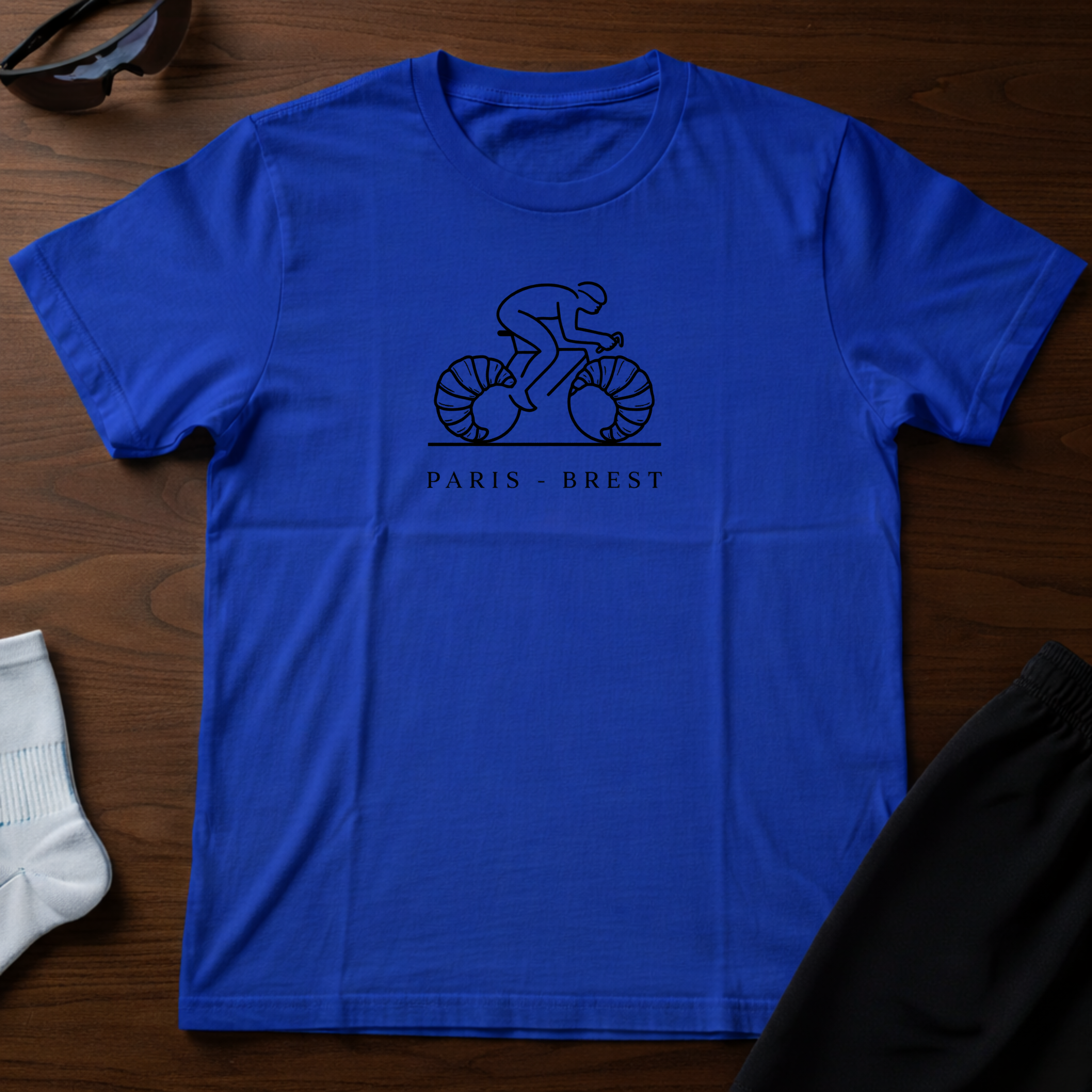 The Line Croissant Cyclist Tee