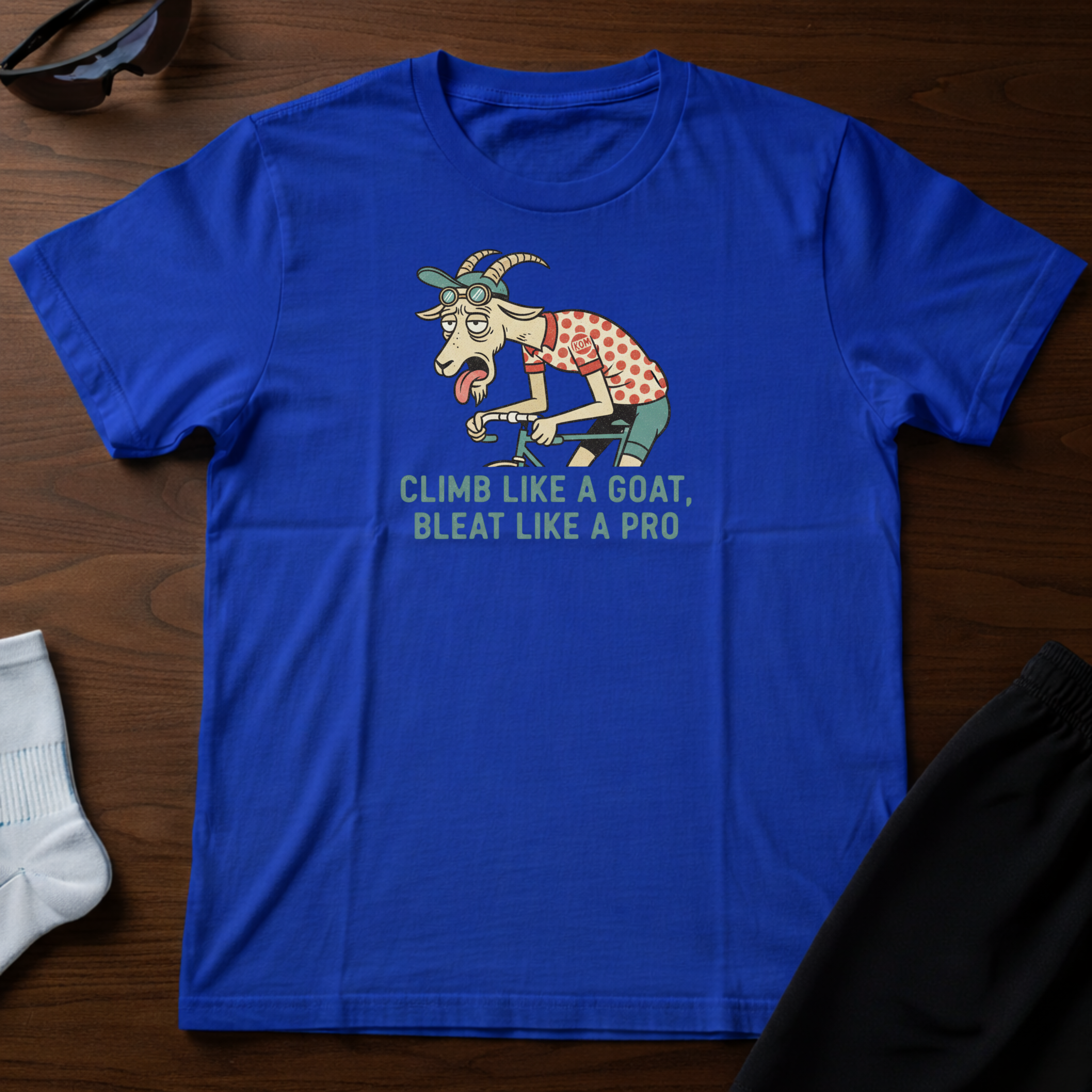 Climb Like A GOAT Tee