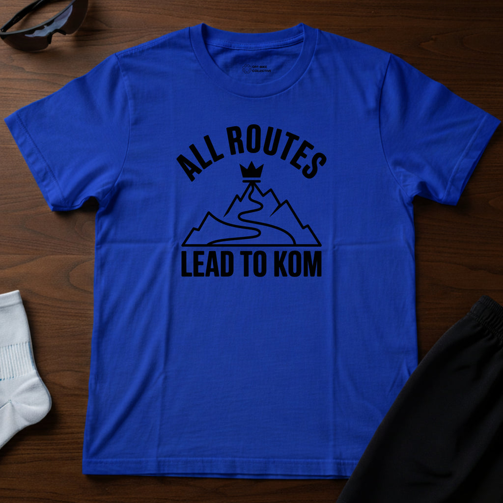 All Routes Lead To KOM Tee