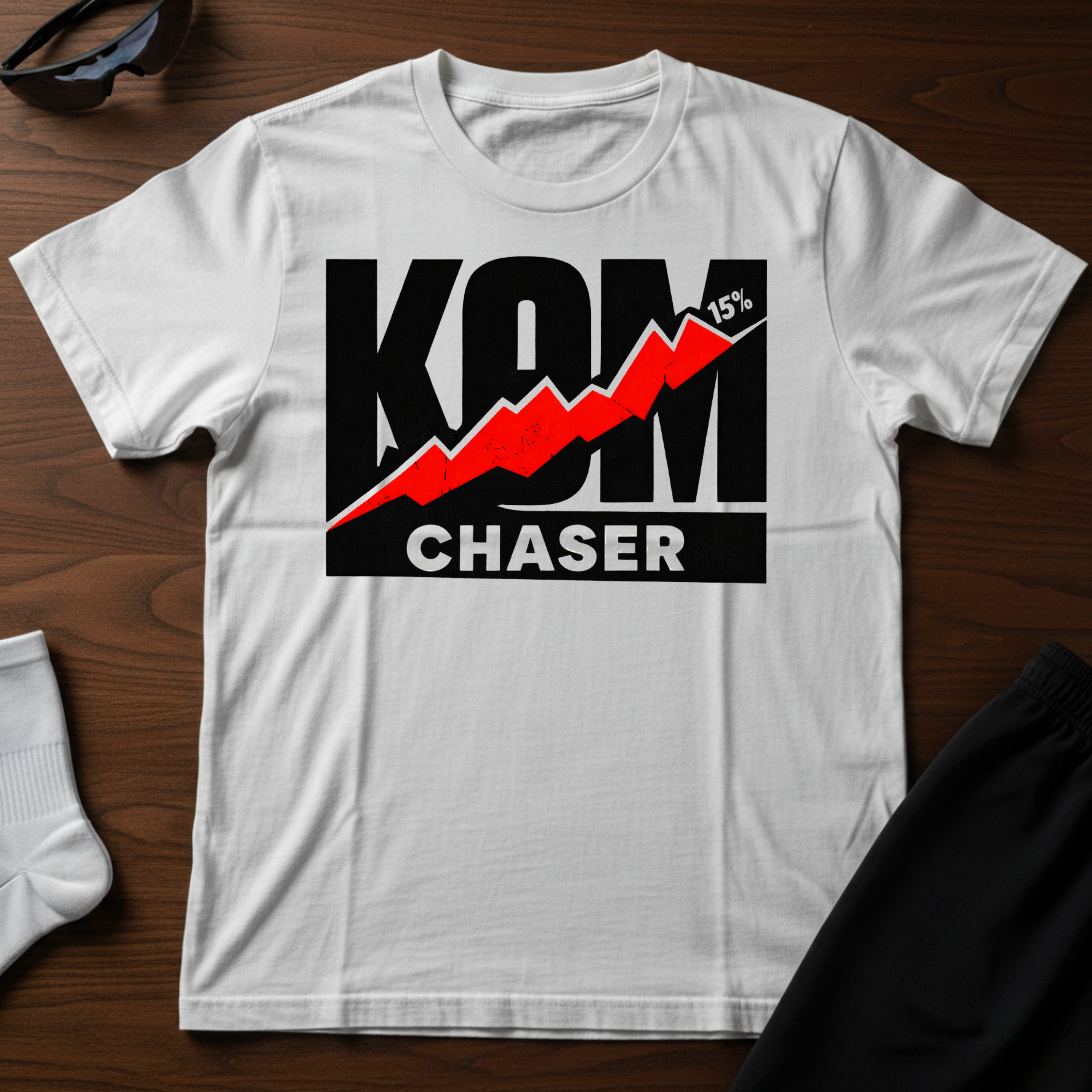 15% KOM Chaser Tee