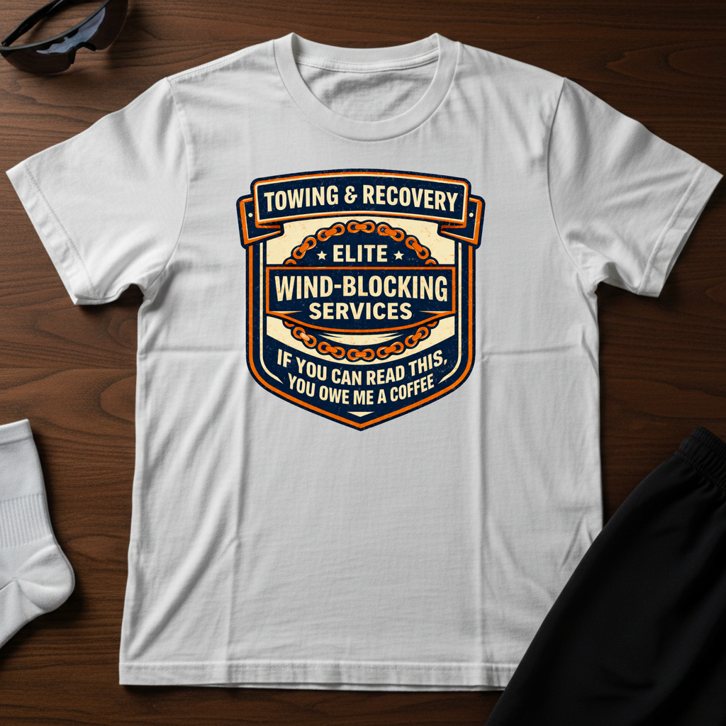 Wind-Blocking Services Tee