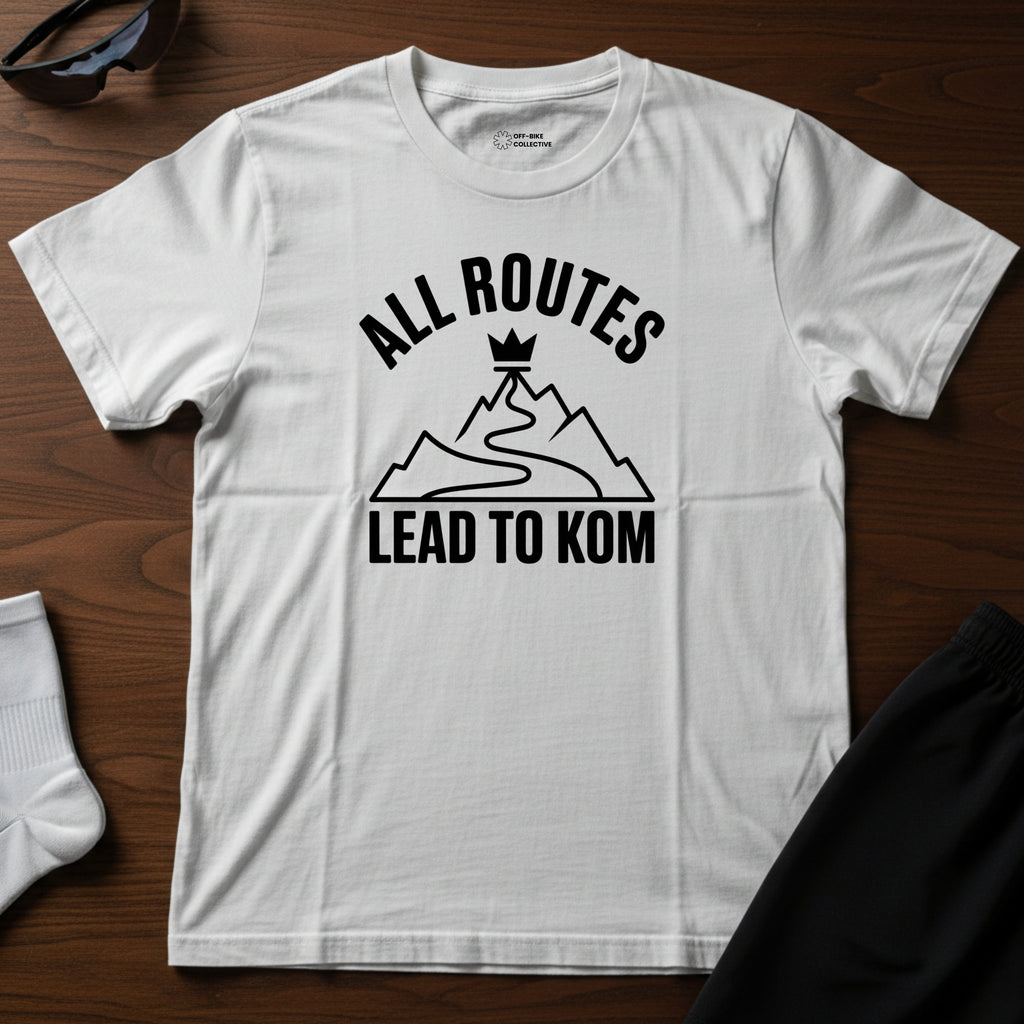 All Routes Lead To KOM Tee