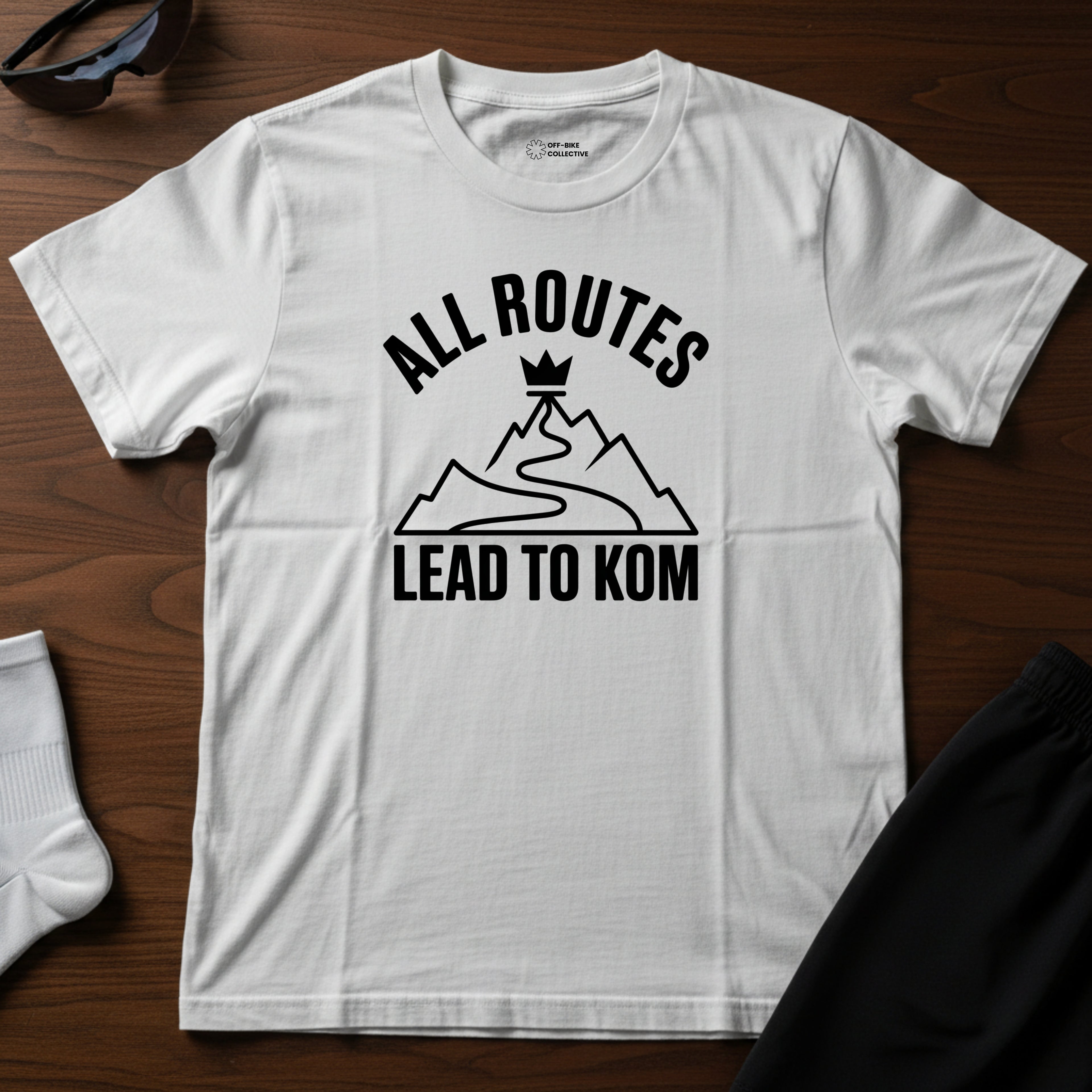 All Routes Lead To KOM Tee