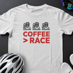 COFFEE THAN RACE TEE