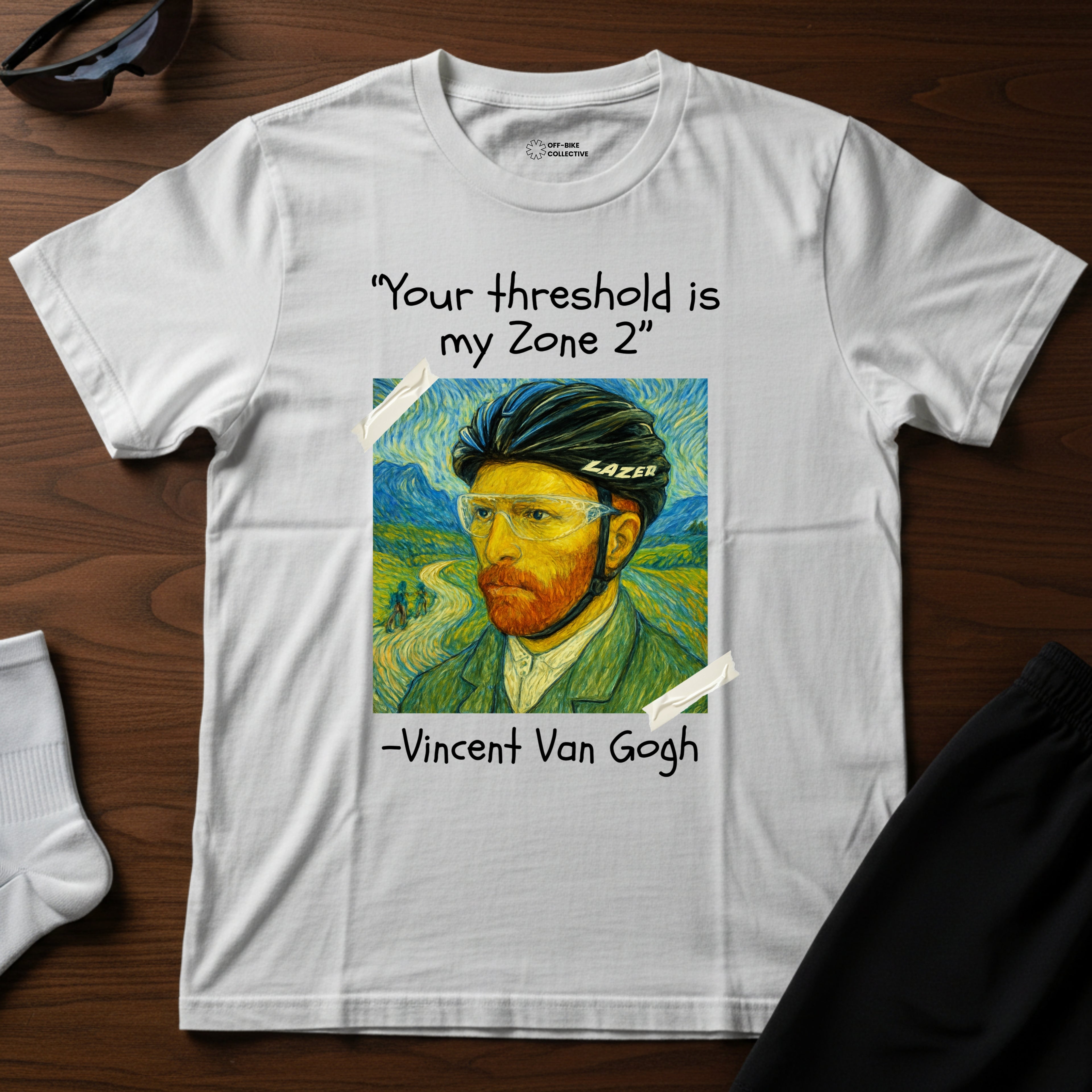 Van Gogh The Cyclist Tee