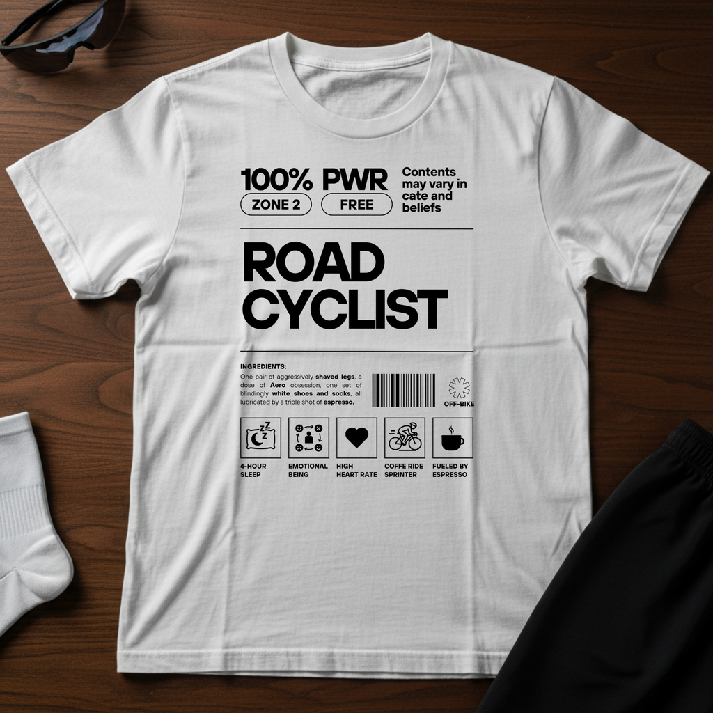 100% Road Cyclist Tee